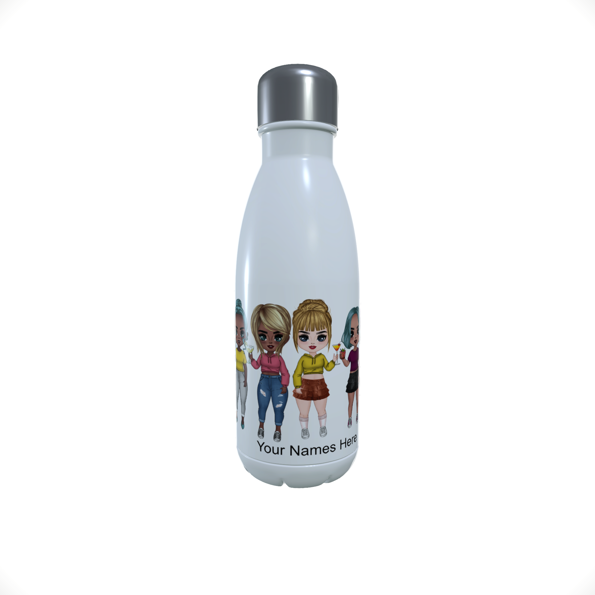 6 Best Friends - Sister Forever Thermal Bottle